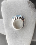 Anello Matricaria - Topazio Blu - 3