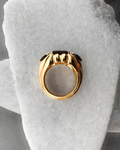 Anello Matricaria - Quarzo Fumè - 3