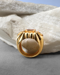 Anello Matricaria - Citrino - 1